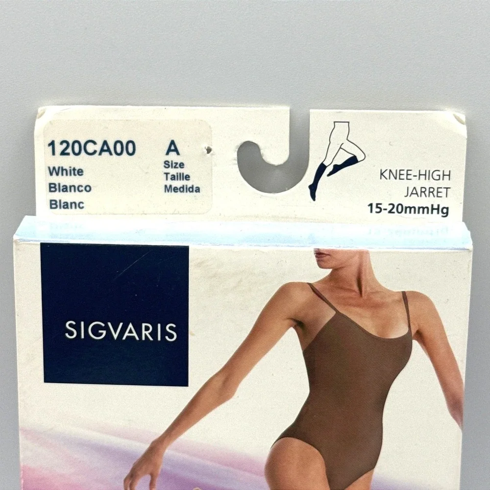 Sigvaris Well Being Compression Hosiery Womens Size A Knee High 15-20mmHg 7 Lot